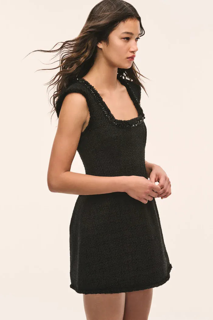 Love Shack Fancy Dresses Love Shack Fancy - Latasha Embellished Tweed Mini Dress