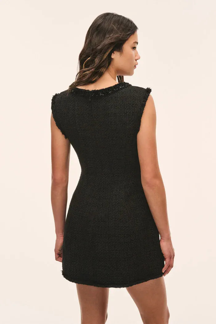 Love Shack Fancy Dresses Love Shack Fancy - Latasha Embellished Tweed Mini Dress