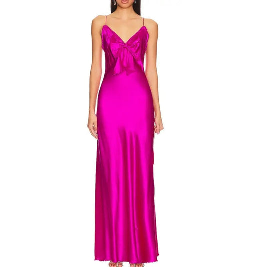 Love Shack Fancy Dresses Love Shack Fancy - Luciole dress in Electric Fuschia Pink