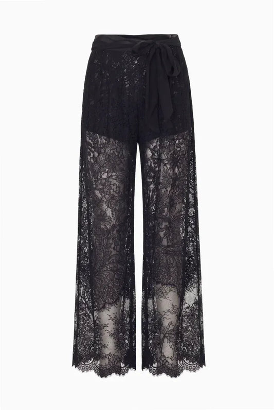 Love Shack Fancy Pants Love Shack Fancy - Riana Pant in Black