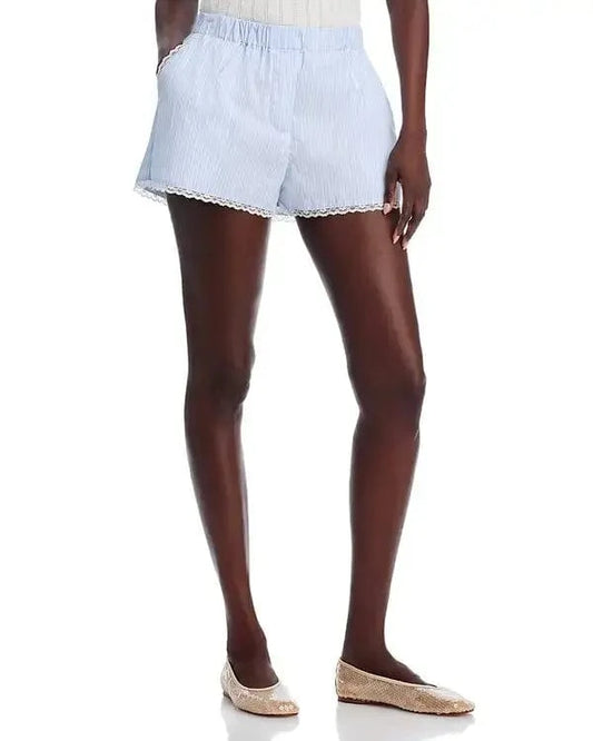 Love Shack Fancy Shorts Love Shack Fancy - Lodi Shorts in Sky Lagoon