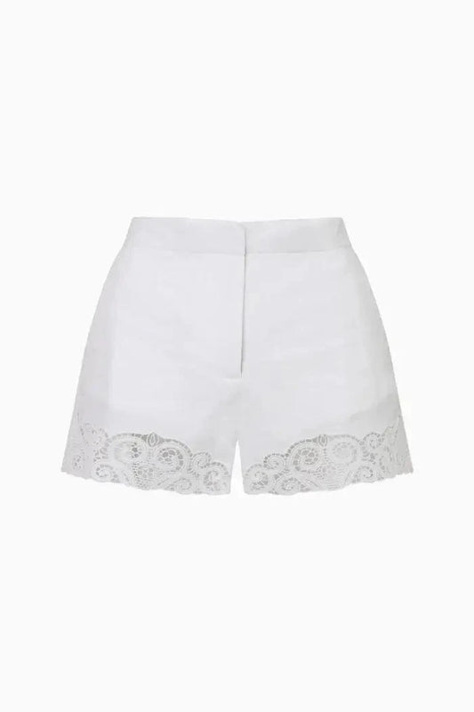 Love Shack Fancy Shorts Love Shack Fancy - Quindi Shorts in Optic White
