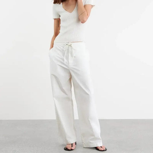 Nili Lotan Pants M Nili Lotan - Kai Pant in White