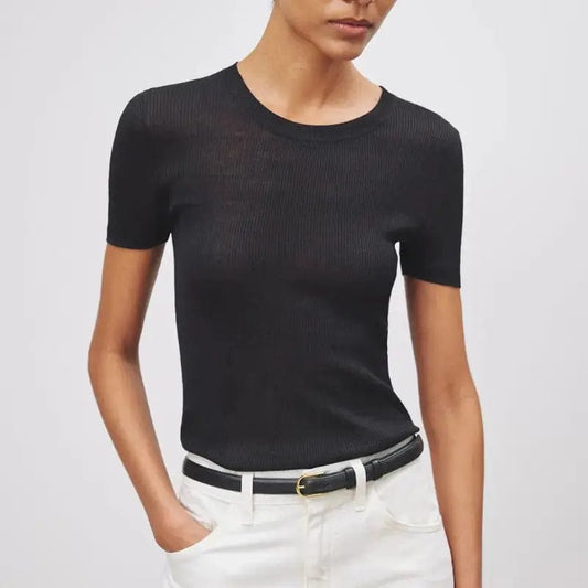 Nili Lotan Shirts & Tops Nili Lotan - Hettie sweater in Black