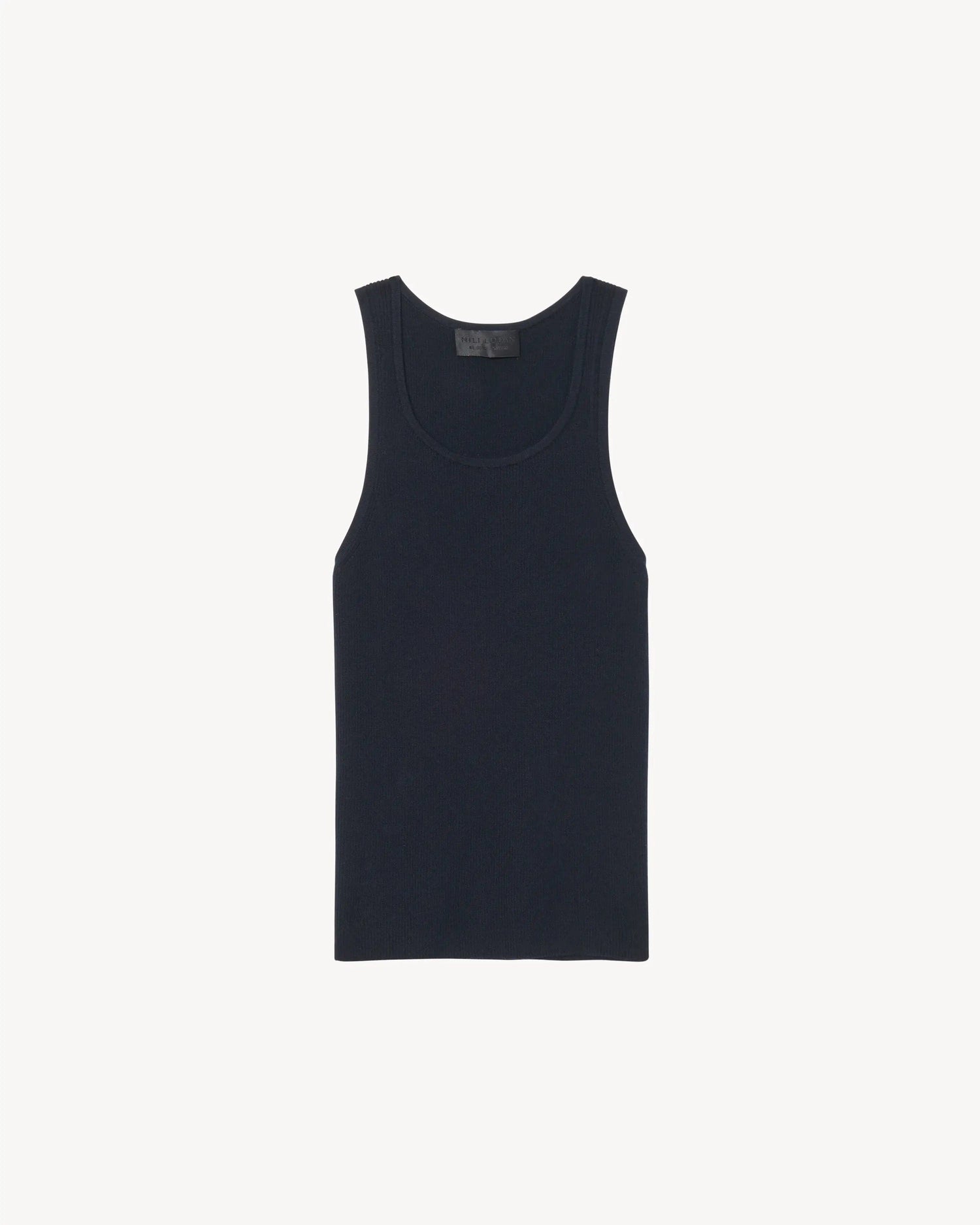 Nili Lotan Sweater Nili Lotan - Lottie Knit Tank in Dark Navy