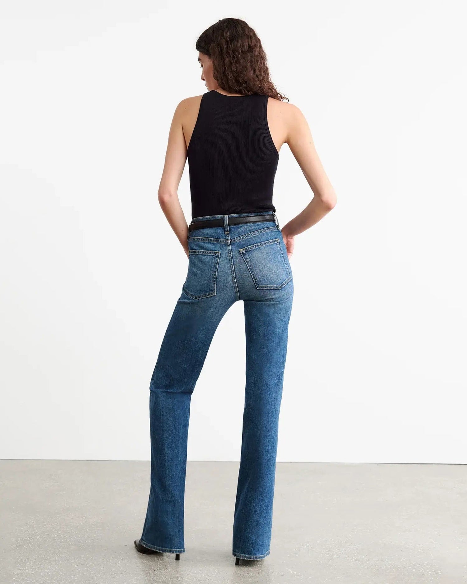 Nili Lotan Sweater Nili Lotan - Lottie Knit Tank in Dark Navy