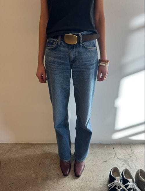 Rag & Bone Belts Rag & Bone - Wyatt belt in dark espresso