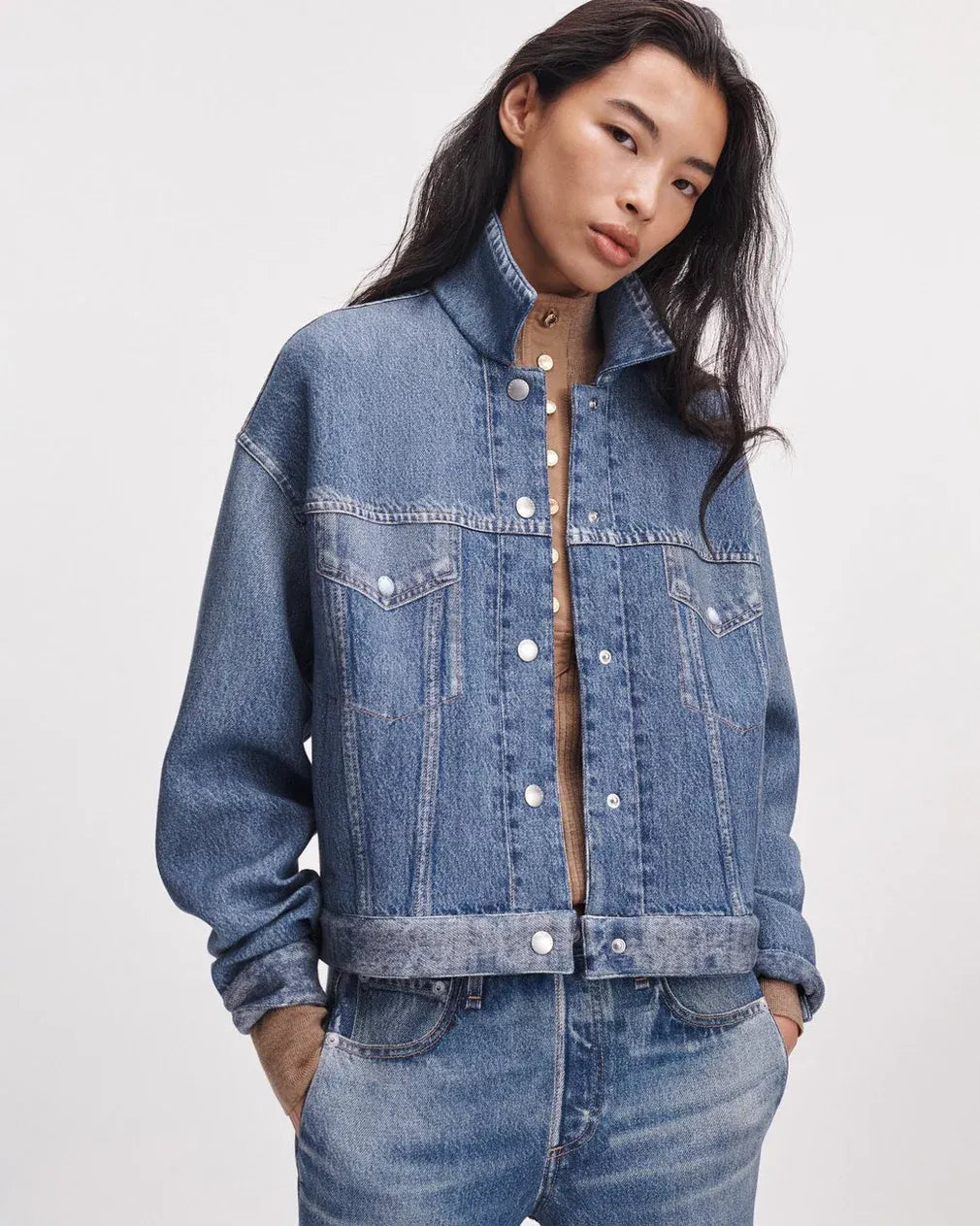 Rag & Bone Jackets Rag & Bone - RB Miramar Mallow Trucker jacket in sutton