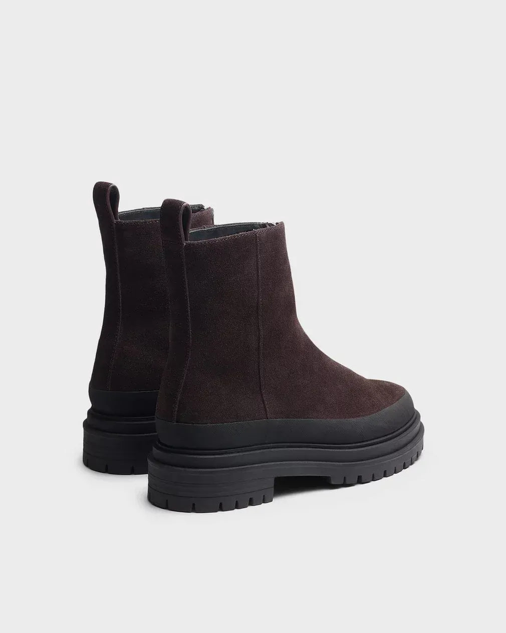 Rag & Bone Shoes Rag & Bone - Bedford Zip boot in Dark chocolate suede