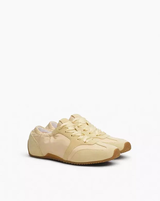 Rag & Bone Shoes Rag & Bone - Emilee Ballet runner sneakers in butter yellow