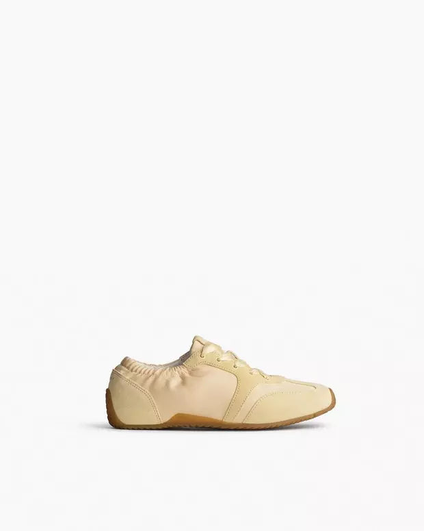 Rag & Bone Shoes Rag & Bone - Emilee Ballet runner sneakers in butter yellow