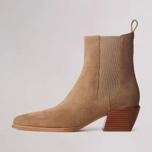 Rag & Bone Shoes Rag & Bone - Joni Chelsea Boot in camel Suede