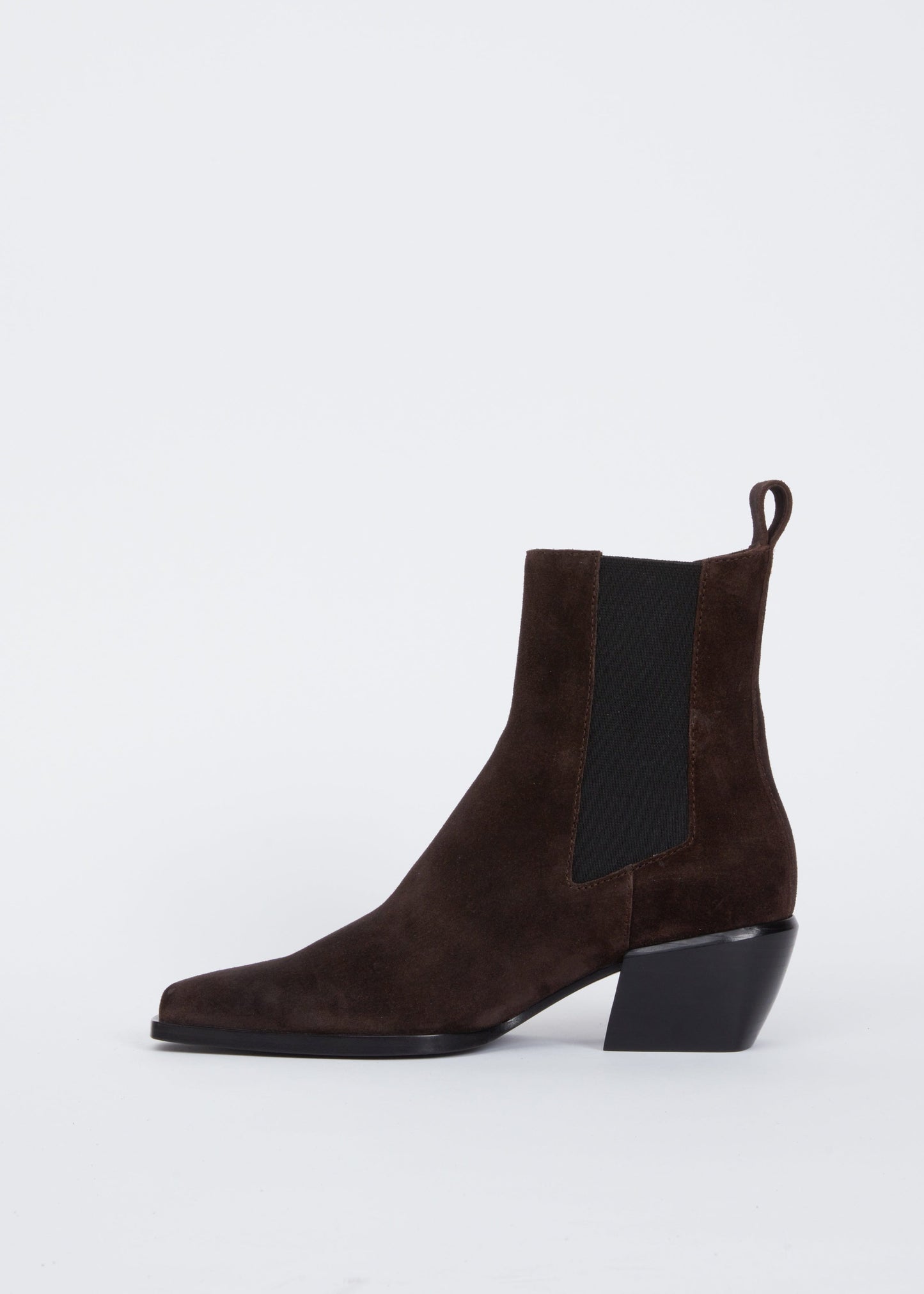 Rag & Bone Shoes Rag & Bone - Joni Italian Suede Chelsea Boots in Dark chocolate suede