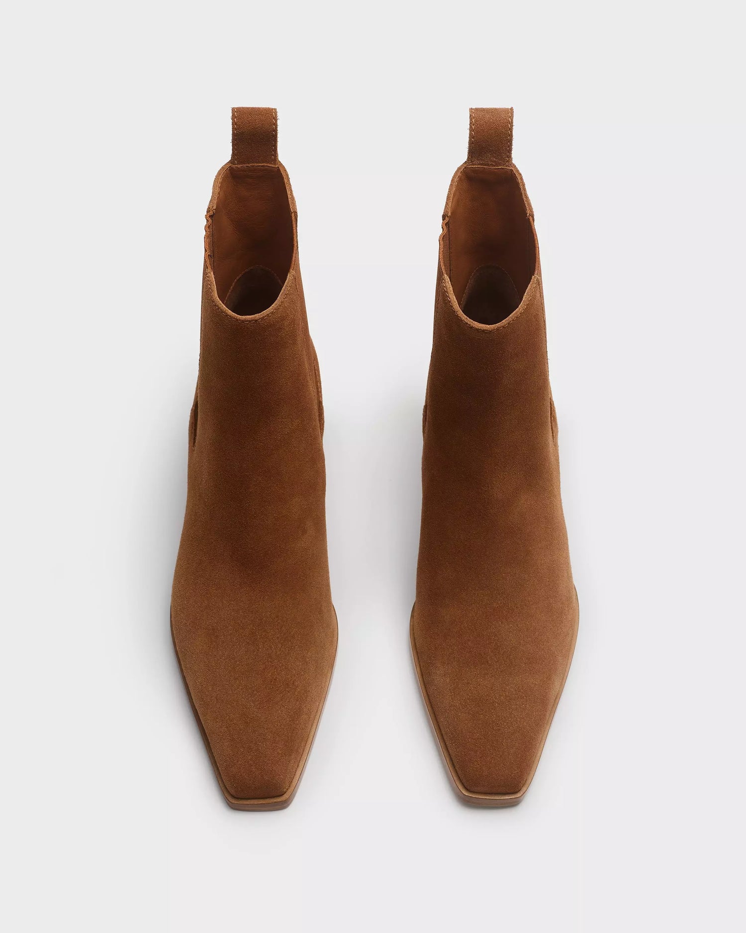 Rag & Bone Shoes Rag & Bone - Joni Italian Suede Chelsea Boots in Umber suede