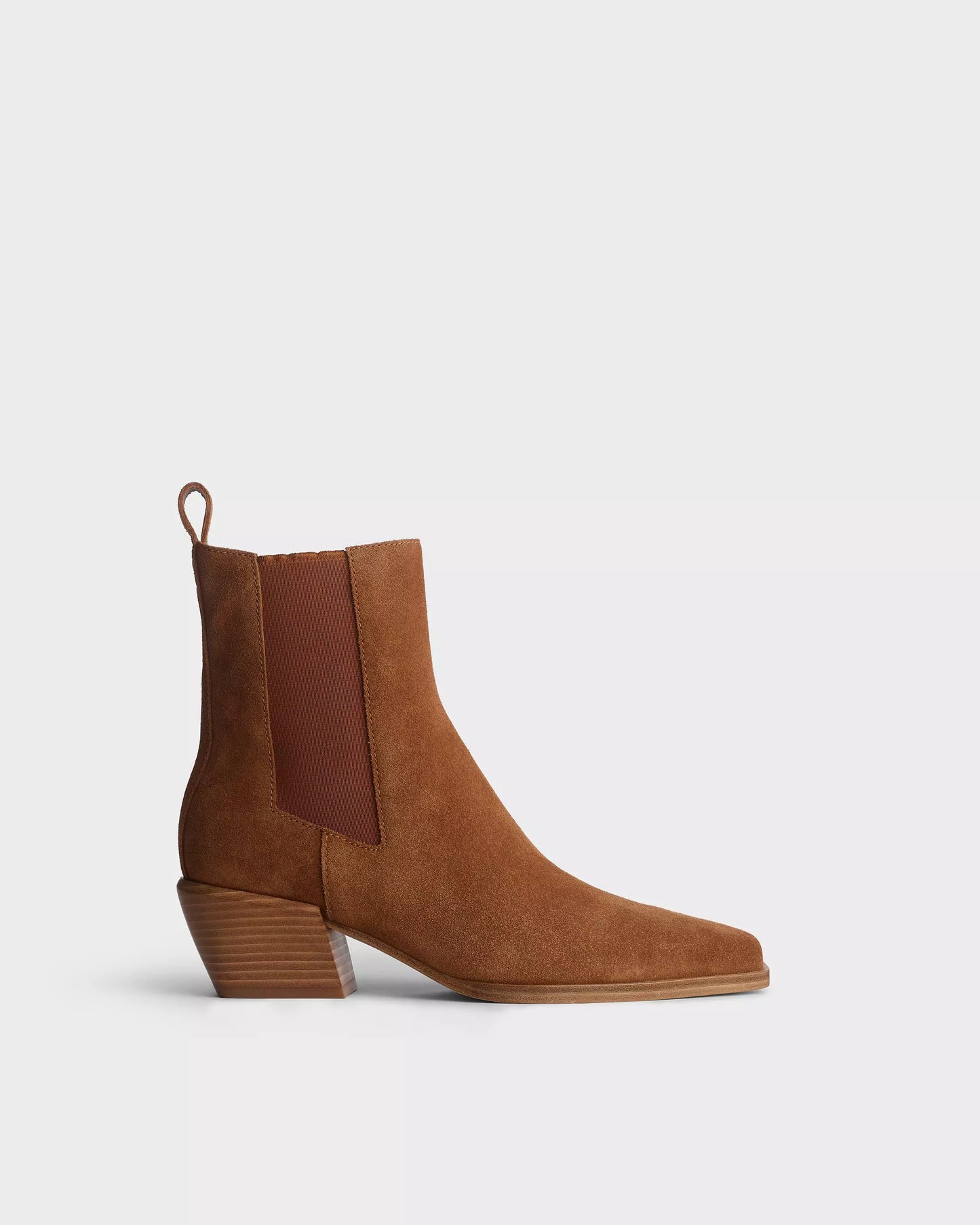 Rag & Bone Shoes Rag & Bone - Joni Italian Suede Chelsea Boots in Umber suede