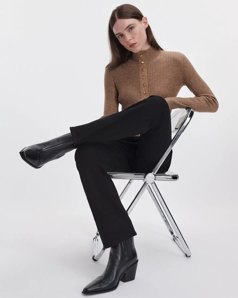 Rag & Bone Shoes Rag & Bone - Newbury leather Chelsea boot in black