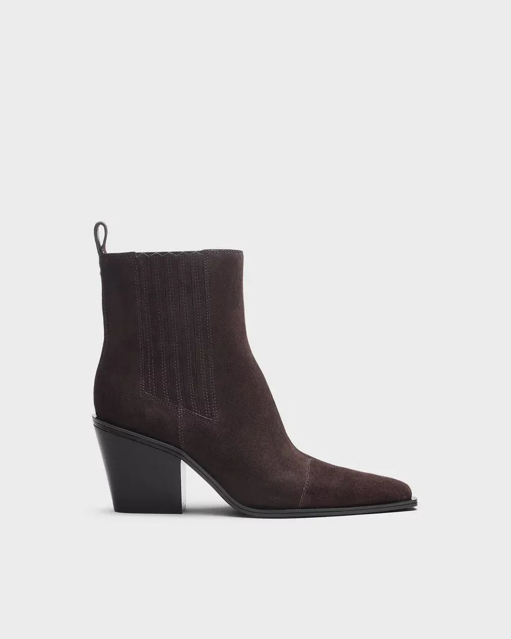 Rag & Bone Shoes Rag & Bone - Newbury suede Chelsea boot in Dark Chocolate