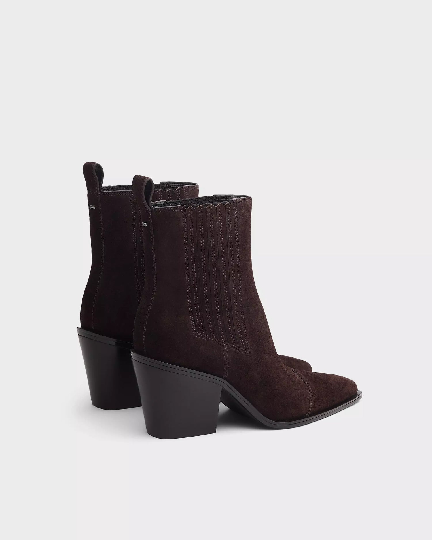 Rag & Bone Shoes Rag & Bone - Newbury suede Chelsea boot in Dark Chocolate