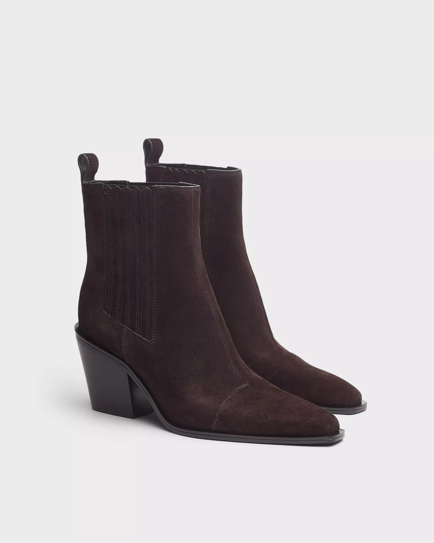 Rag & Bone Shoes Rag & Bone - Newbury suede Chelsea boot in Dark Chocolate