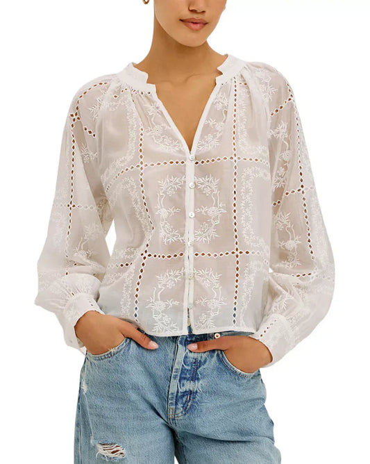 Rails Blouses Rails - Francine in Ivory Handkerchief