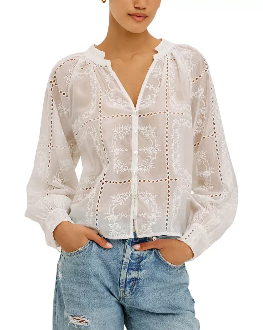 Rails Blouses Rails - Francine in Ivory Handkerchief