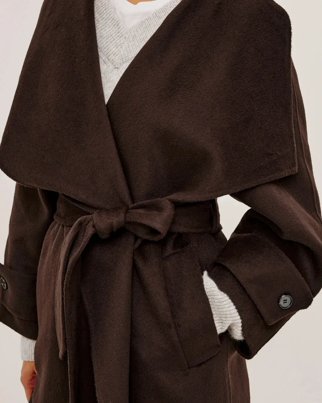 Rails Coats Rails - Celeste coat in chocolate