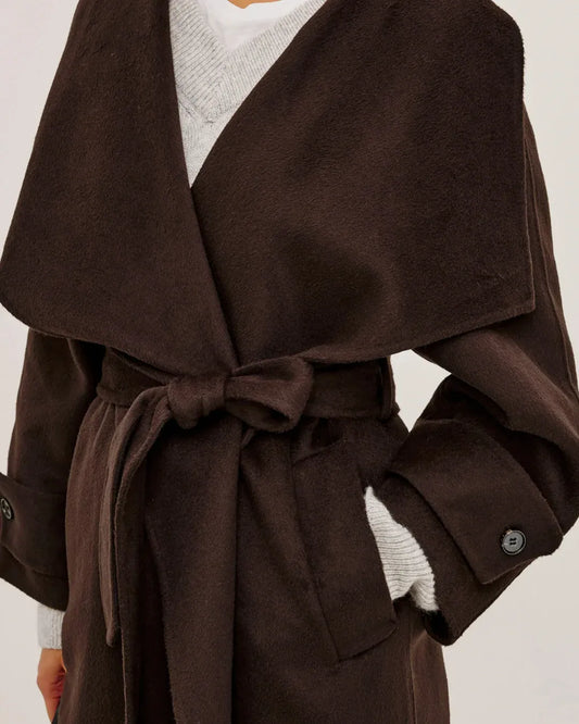 Rails Coats Rails - Celeste coat in chocolate