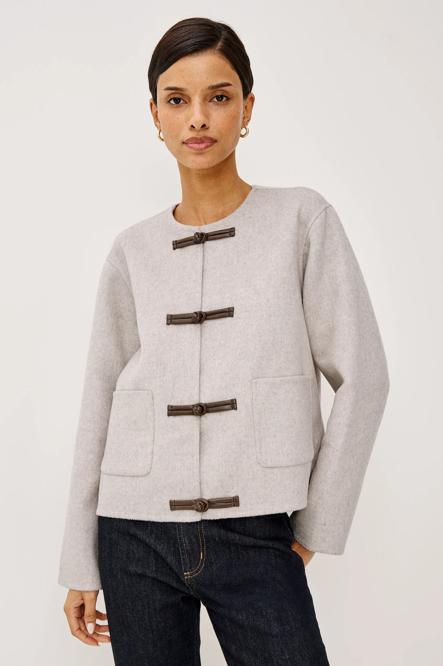 Rails Coats Rails - Dierdre jacket in Heather Oat