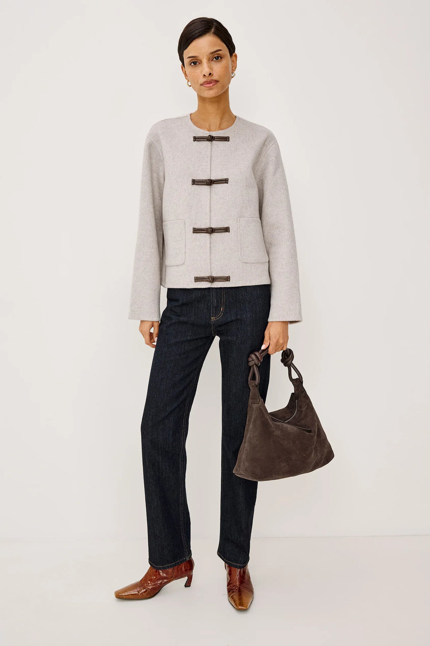 Rails Coats Rails - Dierdre jacket in Heather Oat