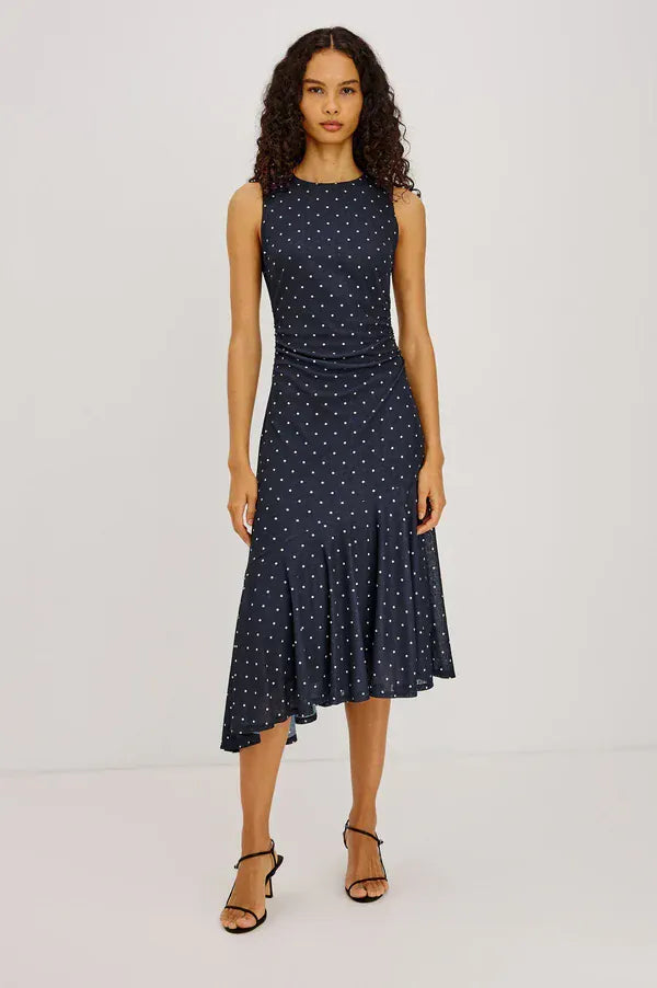 Rails Dresses Rails - Daija dress in Navy Polka dots