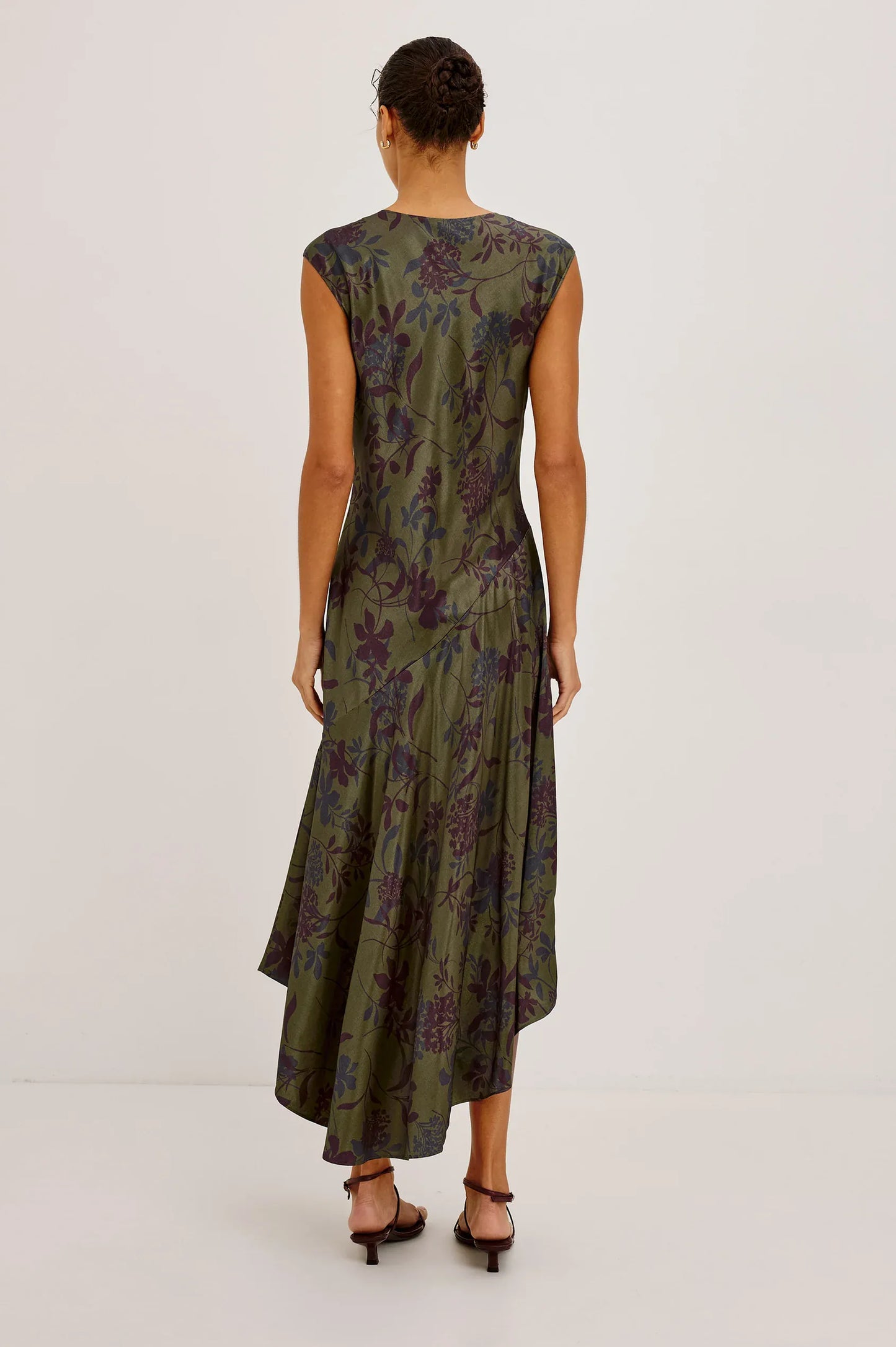 Rails Dresses Rails - Eleni dress in Olive dahlia