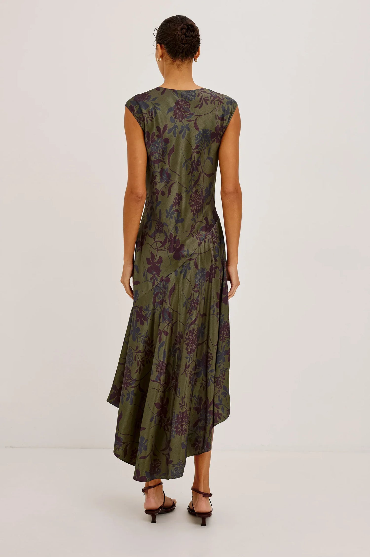 Rails Dresses Rails - Eleni dress in Olive dahlia