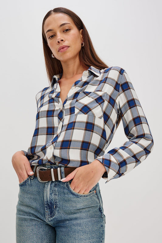 Rails Jackets Rails - Hunter shirt in golden cobalt
