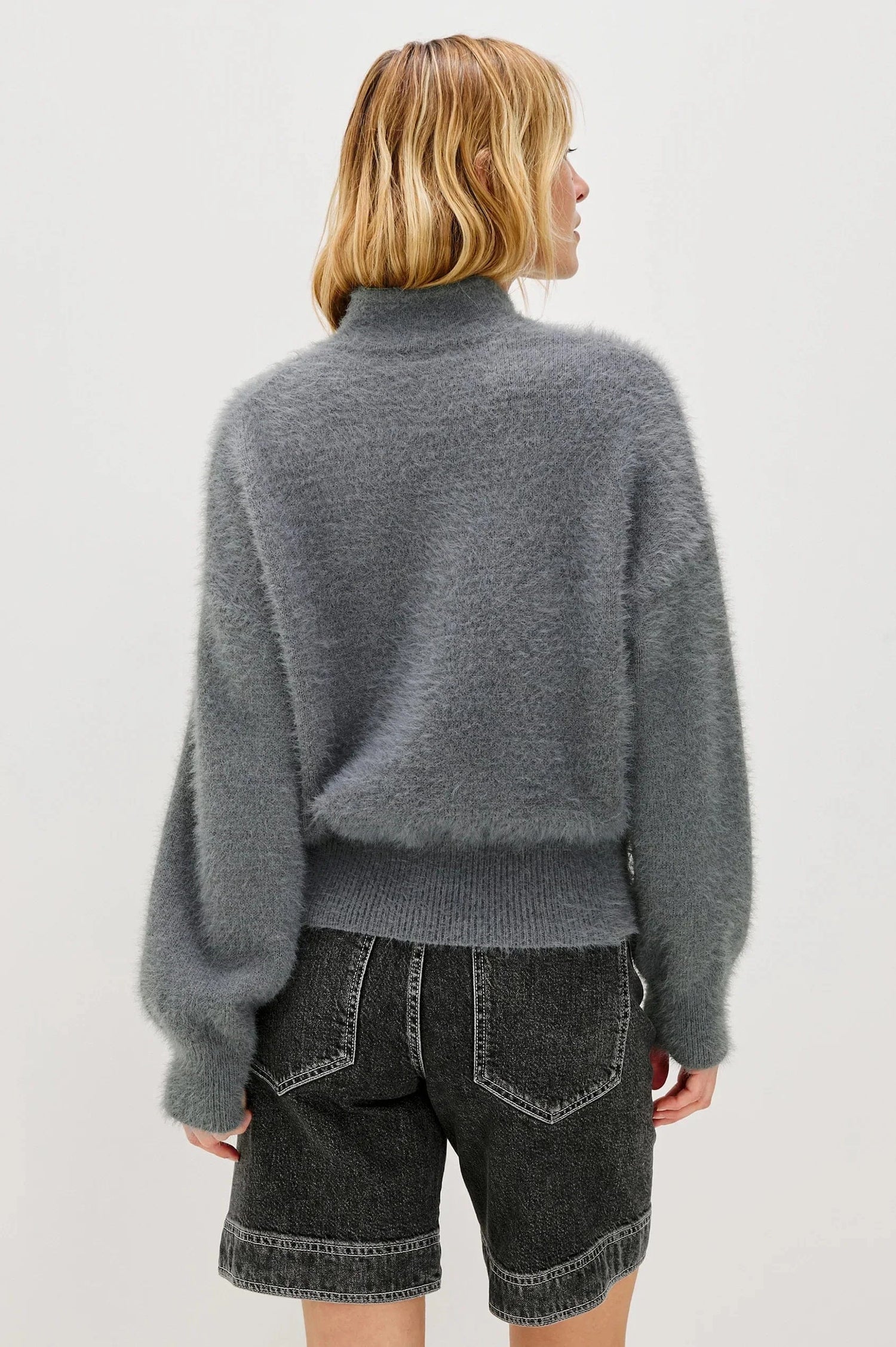 Rails Jackets Rails - Kerry sweater in heather charcoal