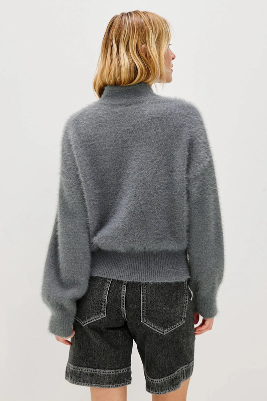 Rails Jackets Rails - Kerry sweater in heather charcoal