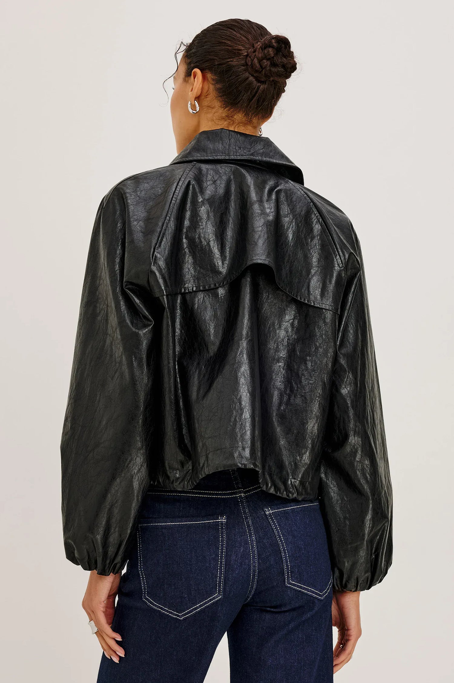 Rails Jackets Rails - North jacket in faux leather black