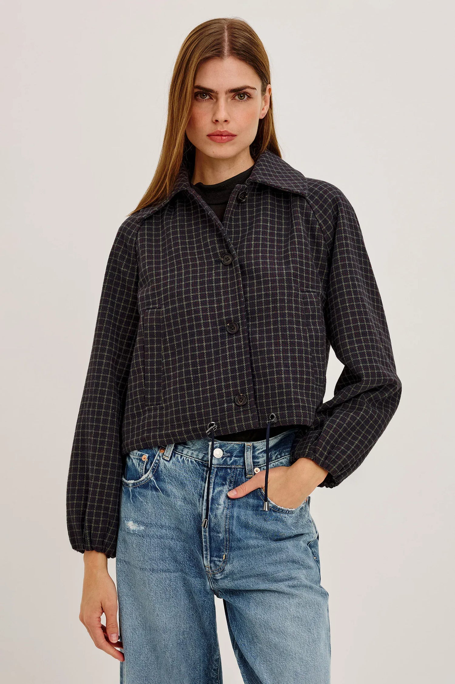 Rails Jackets Rails - North jacket in mulberry check