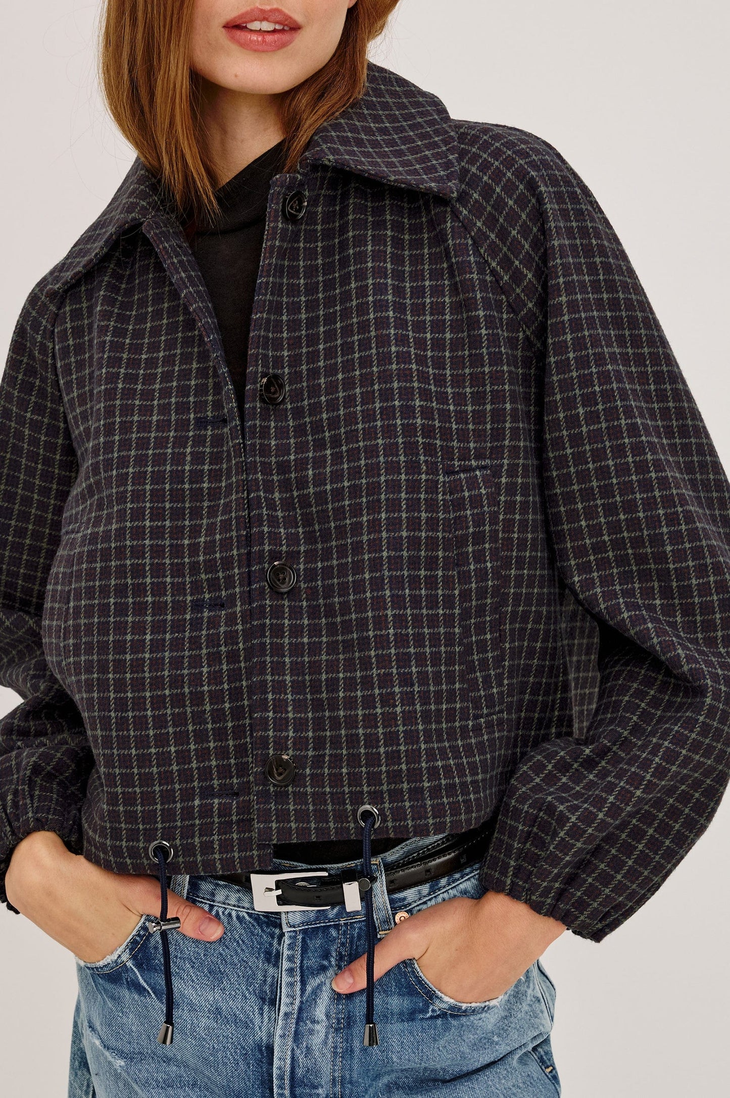 Rails Jackets Rails - North jacket in mulberry check