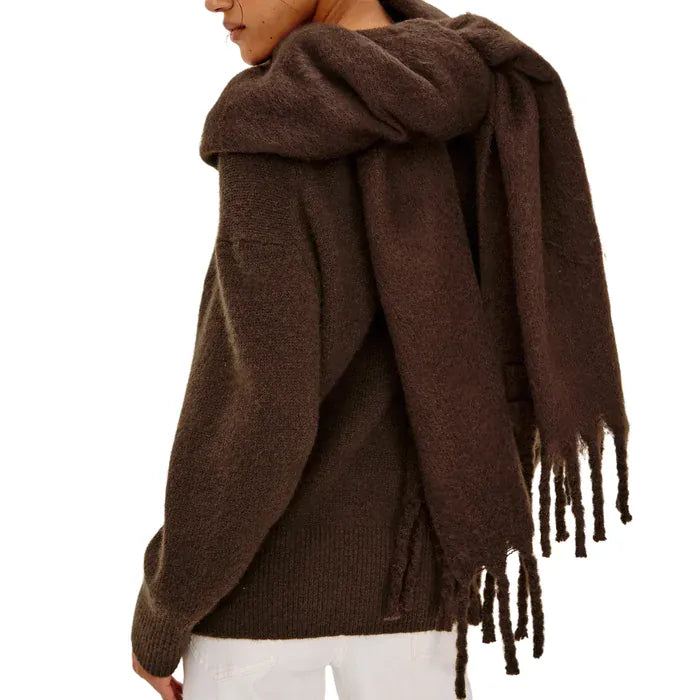 Rails Scarves & Shawls O/S Rails - Oslo scarf in Walnut