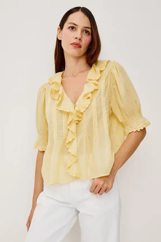 Rails Shirts & Tops M Rails - Bloom Blouse in Sunshine