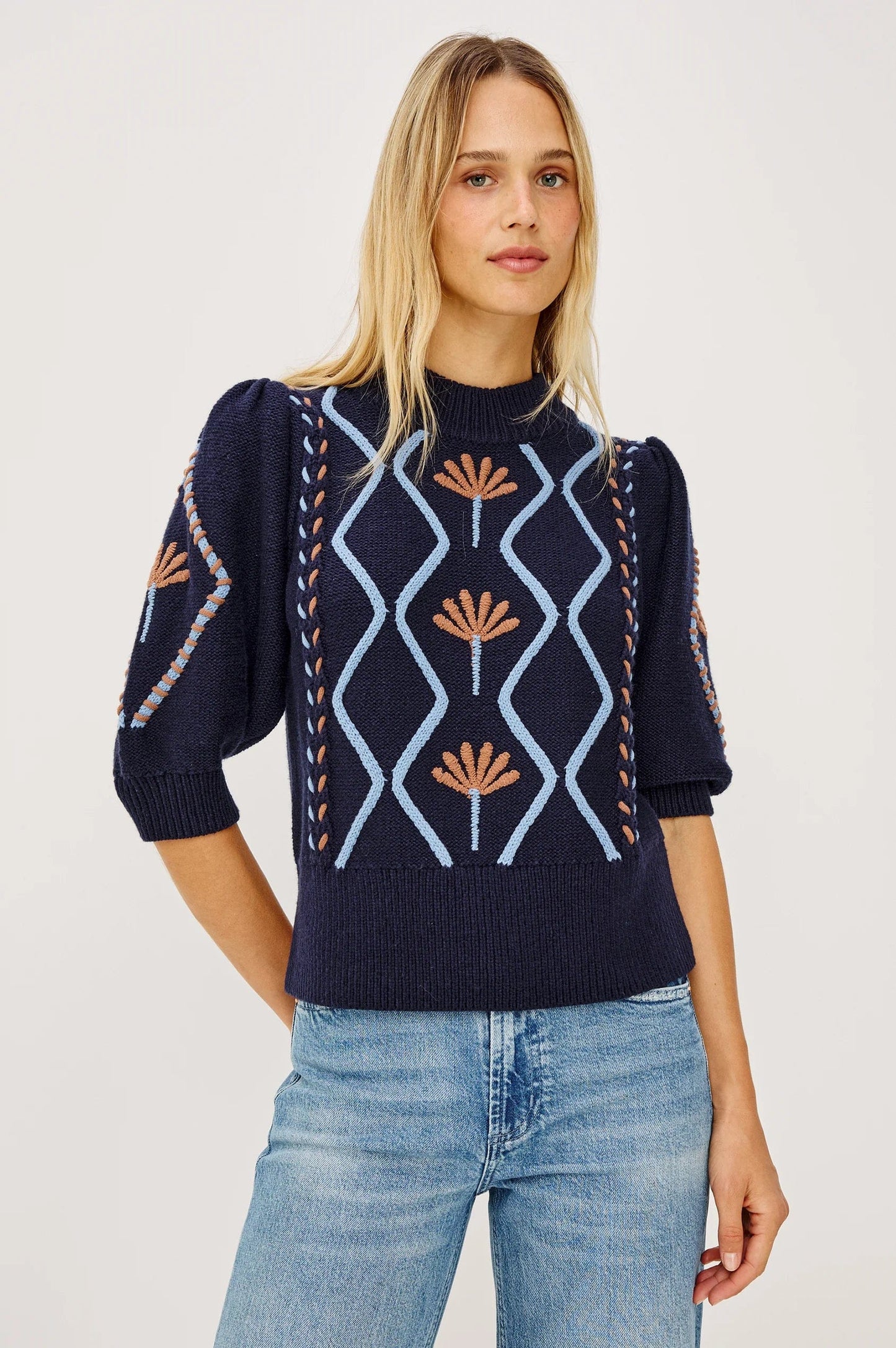 Rails Shirts & Tops Rails - Addy Sweater in floral gables
