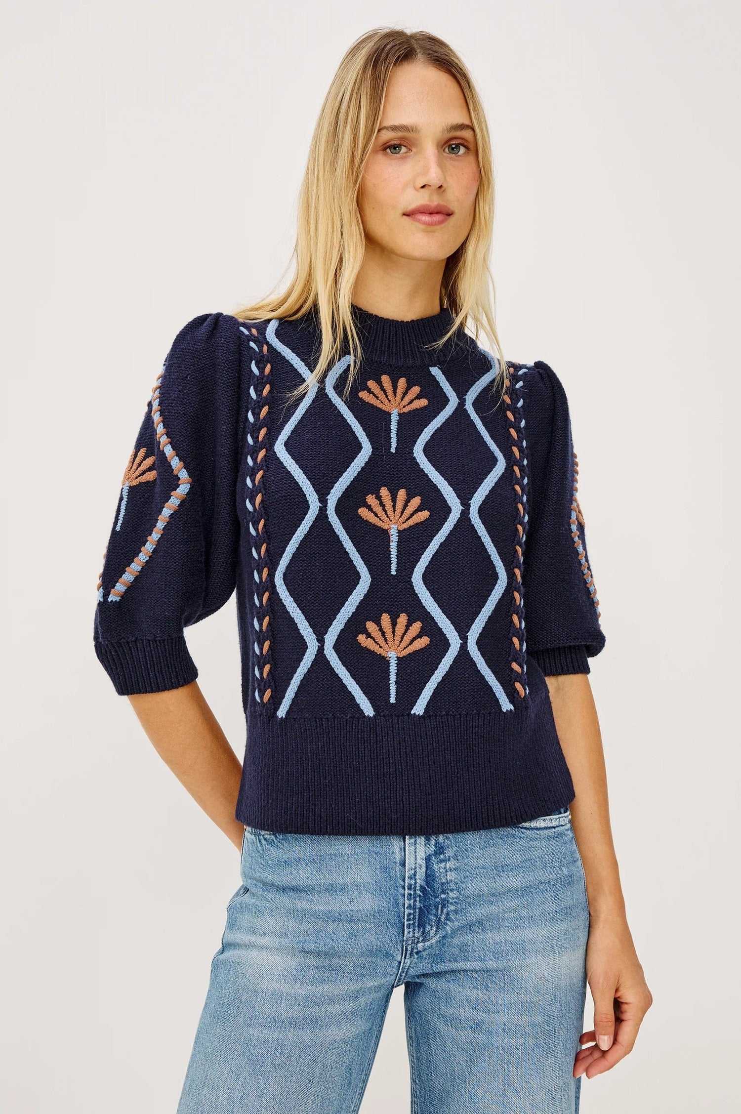 Rails Shirts & Tops Rails - Addy Sweater in floral gables