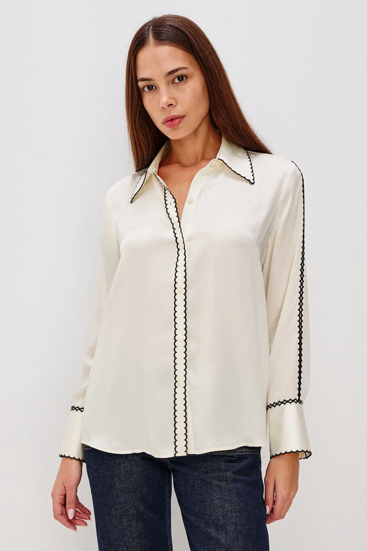 Rails Shirts & Tops Rails - Aloise Sweater in Ivory