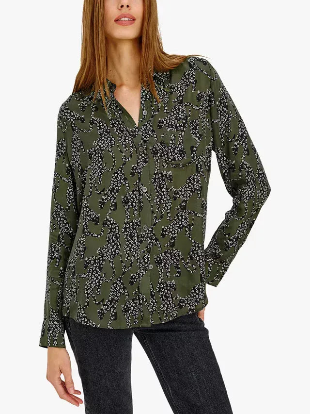 Rails Shirts & Tops Rails - Alyssa shirt in Olive Jaguars