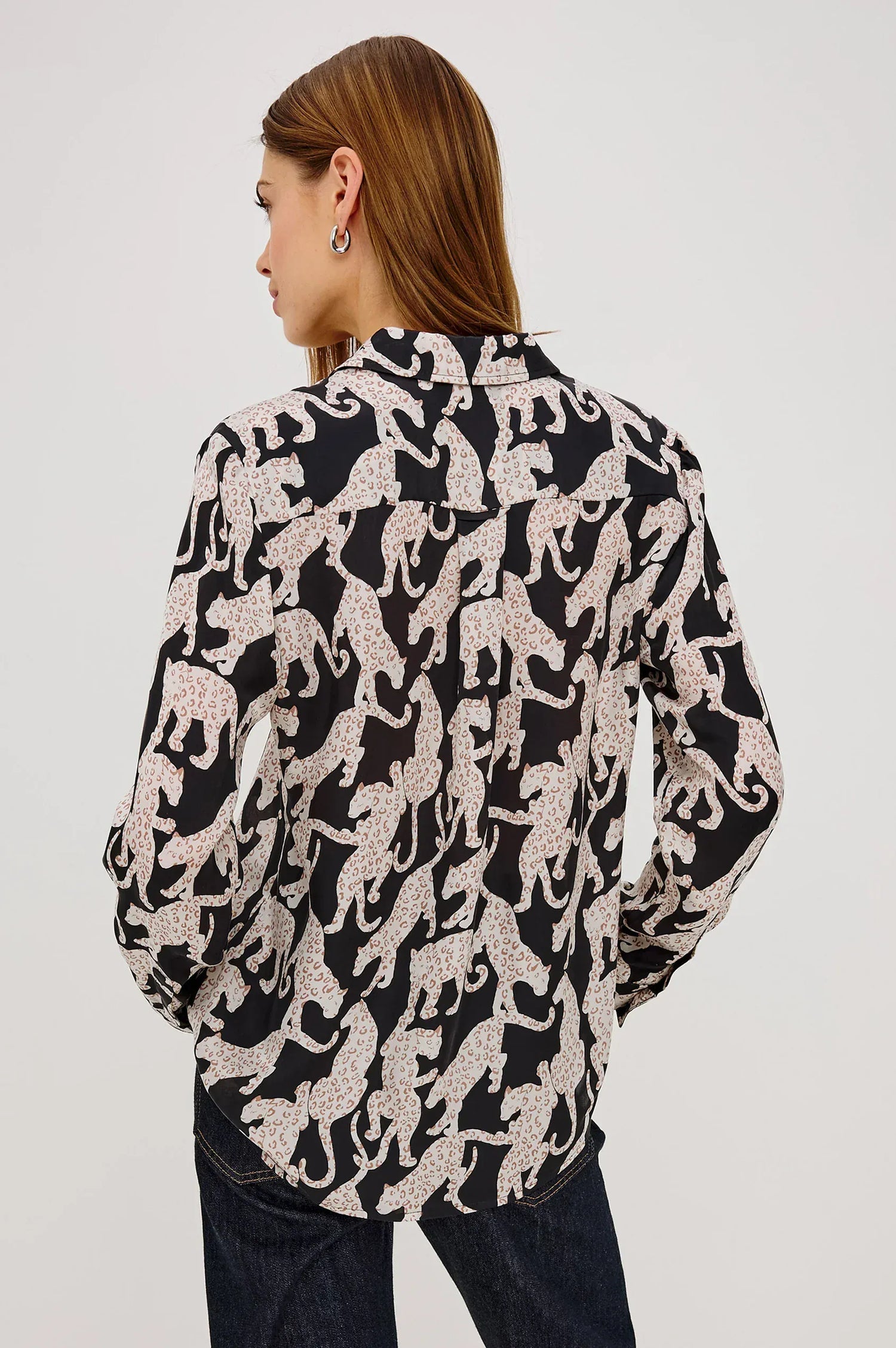 Rails Shirts & Tops Rails - Alyssa shirt in Onyx Jaguar