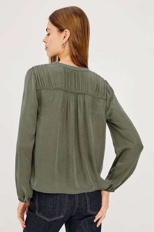 Rails Shirts & Tops Rails - Cadence Shirt in Washed Olive