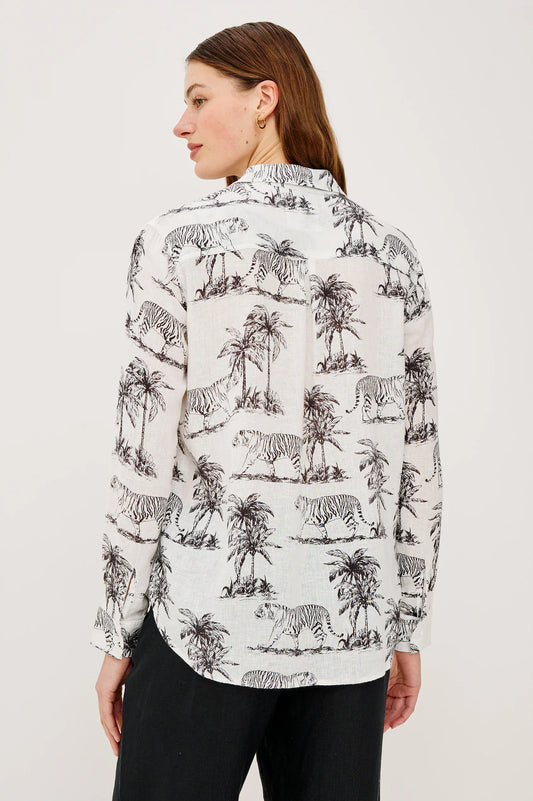 Rails Shirts & Tops Rails - Charli Shirt in Ivory Bengal