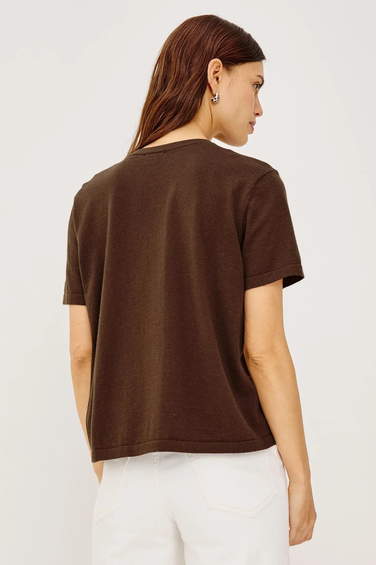 Rails Shirts & Tops Rails - Cotton cashmere t-shirt Espresso