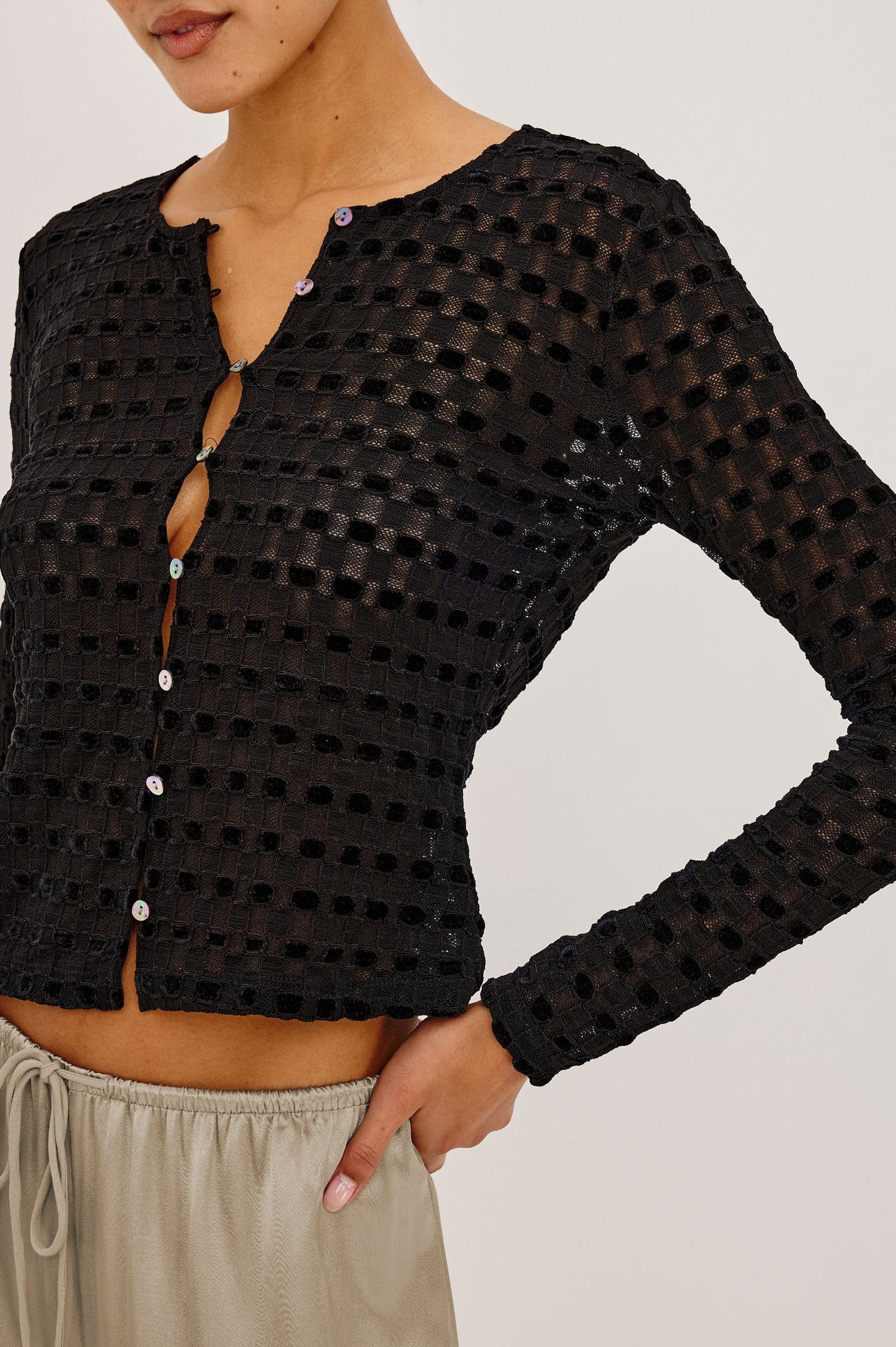 Rails Shirts & Tops Rails - Cyrah top Black Checkerboard