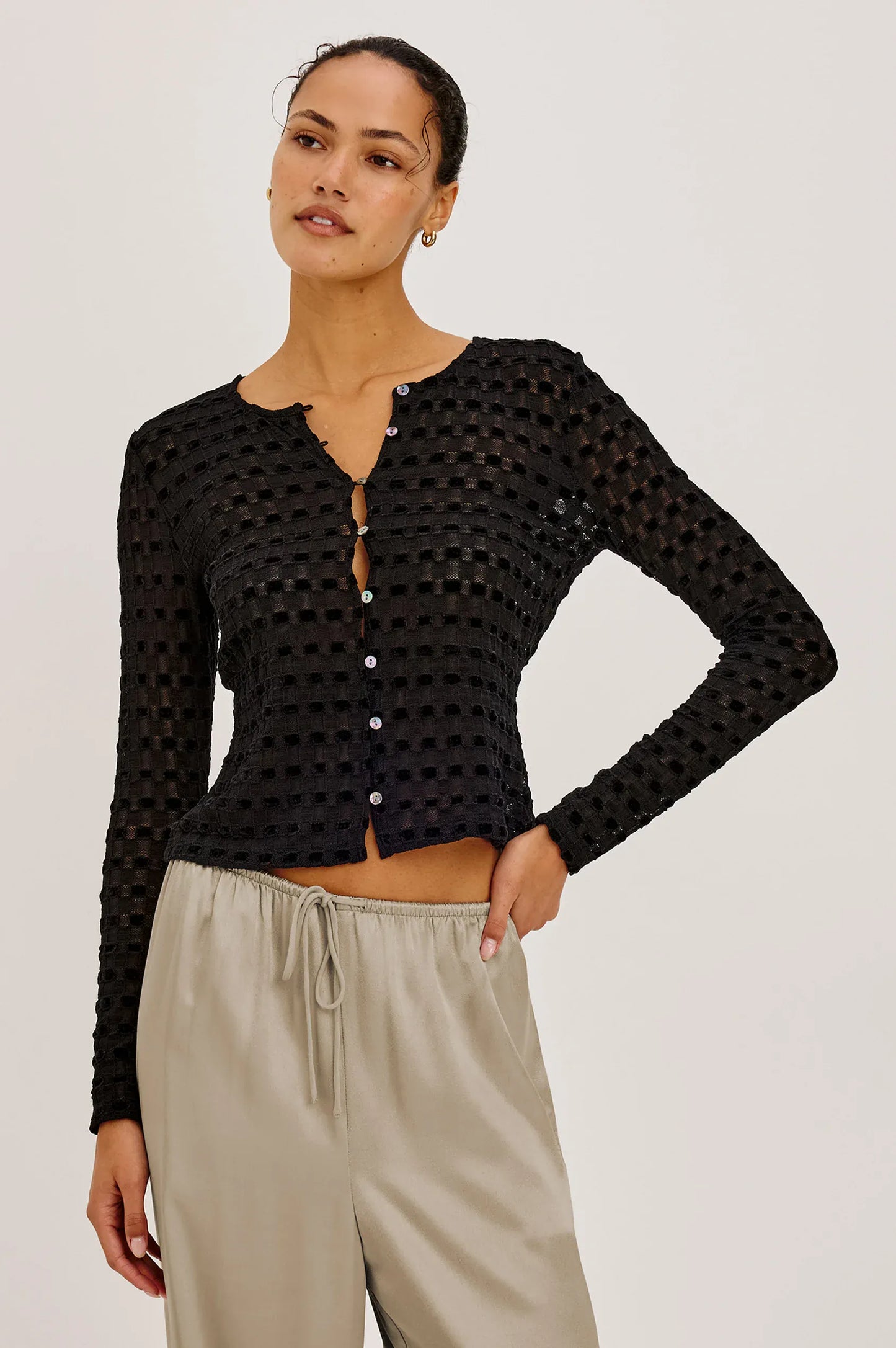 Rails Shirts & Tops Rails - Cyrah top Black Checkerboard